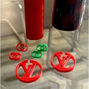 Lighter case / leash / key chain / earring / ornament / wall art